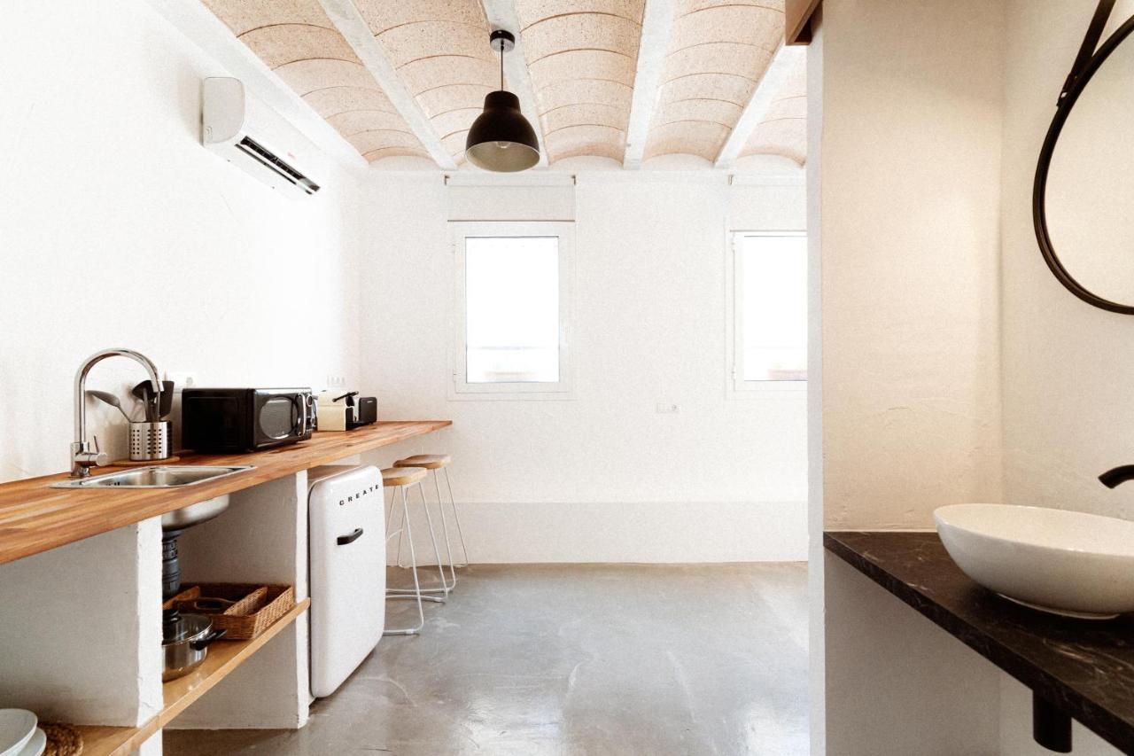 Estudio I Ideal Para Parejas En La Playa Alguer L'Ametlla de Mar Exteriör bild